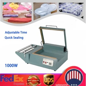 Macchina sigillatrice per avvolgimenti al dettaglio 1000 W 110 V L-bar sigillatrice taglierina confezionatrice 60 Hz - Foto 1 di 22