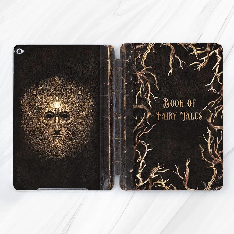 Funda de Colección Libro de Cuentos de Hadas para iPad 10.2 Air 3 4 5 Pro 9.7 11 12.9 Mini Foto 1 de 4