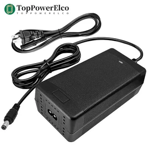 AC Adapter Charger For E-Lux Electric Bike Lithium Battery Charger 48 Volts HD - Picture 1 of 5