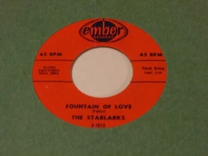 Repro 45  The Starlarks  Fountain Of Love   Ember - Picture 1 of 2