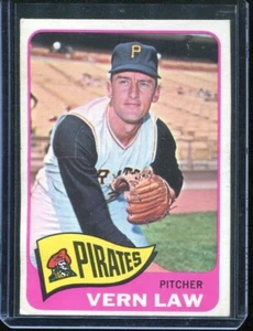 1965 Topps Baseball # 515 Vern Law (VG) Very Good - Picture 1 of 2