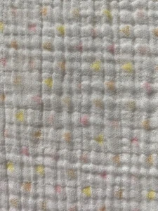 SWADDLE DESIGNS Tiny Triangles muslin swaddling blanket~100% cotton~pink~yellow~ - Picture 1 of 3