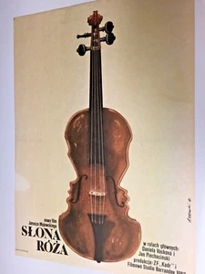 Vintage 1982 Polish Film Poster, Slona Roza. - Picture 1 of 4