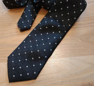 C&A Corbata Elegante 100% Poliéster Ancho 7cm TOP Negro - Imagen 1 de 3