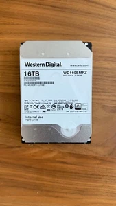 16TB SATA HDD 5400 RPM Hard Drive Western Digital WD WD160EMFZ TESTED ✅ - Picture 1 of 2