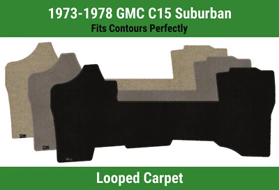 Tapete Lloyd Classic Loop Front Row para 1973-1978 GMC C15 Suburban  - Imagem 1 de 4