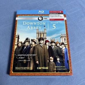 Downton Abbey: Season, 5 Blu-ray W/bonus Music CD- UK Edition, BNSP Free Ship - Picture 1 of 2
