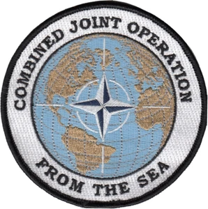 COMBINED JOINT OPERATION FROM THE SEA COMMAND CHEST PATCH - Picture 1 of 1