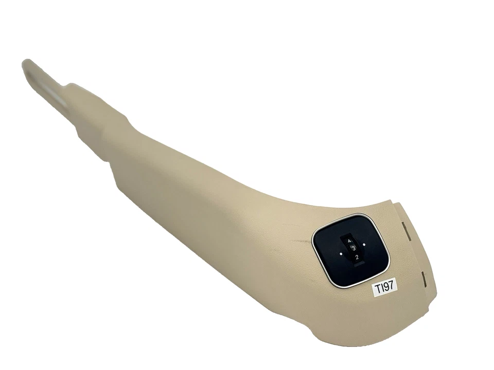 03-12 Mercedes R230 SL500 SL55 Asiento Delantero Derecho Cubierta Exterior Panel Beige OEM Foto 1 de 4