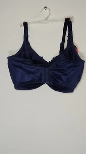 Lilyette by Bali Minimizer Comfort Lace Underwire Bra Blue Size 36DDD 0428 *B4 - Picture 1 of 3