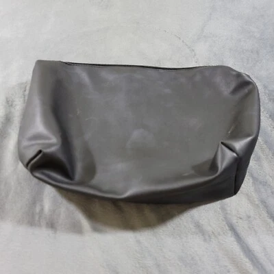 By Anthropologie Black Bag Purse Cosmetic Makeup - Image 1 of 4