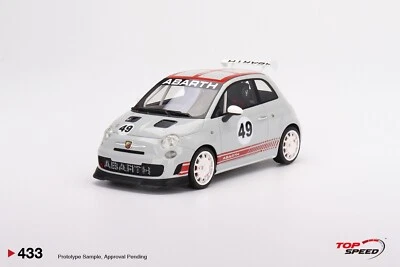 FIAT 500 ABARTH ASSETTO CORSE PRESENTATION - TOPSPEED TS0433 1/18 - Image 1 of 4