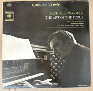 Bach:  THE ART OF THE FUGUE - VOL. 1 - Glenn Gould LP Columbia MS 6338 USA 1962 - Picture 1 of 3