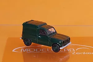 Brekina 14754 Renault R4 Fourgonnette dunkelgrün 1961 1:87 NEU Modell - Bild 1 von 2