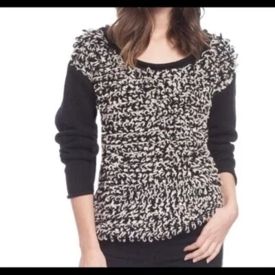 МНОГО от Tracy Reese петля свитер - маленький - Изображение 1 из 4