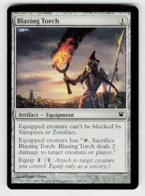 Innistrad #216 Blazing Torch - Image 1 of 2