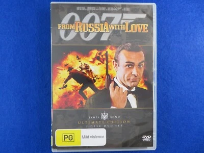 From Russia With Love 007 Ultimate Edition - DVD - Region 4 - Fast Postage !! - image 1 of 2