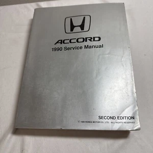 1990 Honda Accord Service Manual Second Edition - Picture 1 of 12