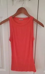 Intimissimi coral pink tank blouse sleeveless top small - Picture 1 of 5
