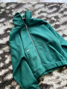 Peso Heavy Raws Zip Hoodie Grün „Forest Green" Größe S NEU - Bild 1 von 7