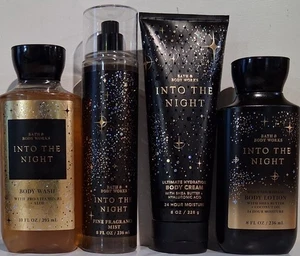 Bath & Body Works Into The Night Body Wash,Mist,Cream & Lotion 4pc Gift Set - Picture 1 of 1