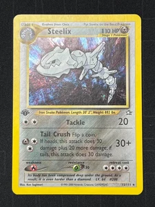 Pokemon Steelix 15/111 - Neo Genesis 1st Edition Holofoil NM - Bild 1 von 2