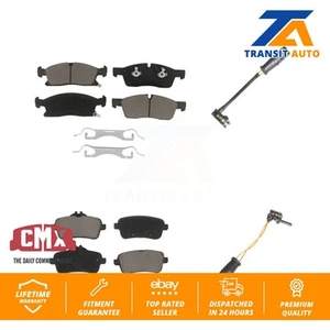 Front Rear Ceramic Disc Brake Pad Wear Sensor Kit For Mercedes-Benz GLE400 GL350 - Picture 1 of 1