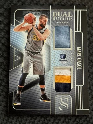 Parche reliquia de materiales dobles Silhouette MARC GASOL 2024-25 #MGM Foto 1 de 2