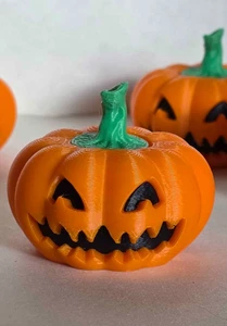 3 Stck. 3D-Druck Handschmeichler Kürbis Spinner Stressabbau Spaß Schreibtisch Spielzeug Erwachsene Kind Geschenk - Bild 1 von 2