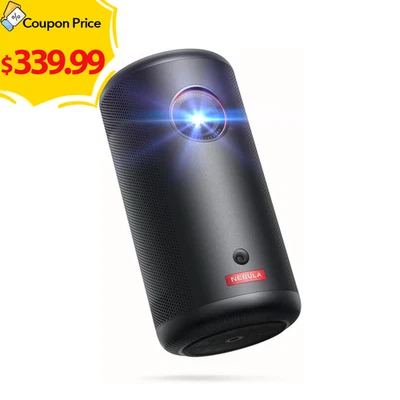 Proyector GTV portátil NEBULA Cápsula 3 con licencia Netflix 1080P cine en casa Foto 1 de 4