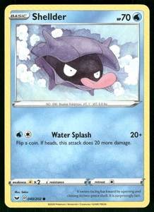 Shellder 040/202 Common Normal SWSH01: Sword & Shield Base Set NM - Picture 1 of 2