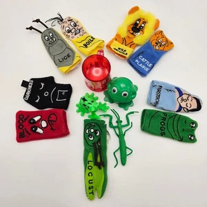 Passover  Plagues Finger Puppets Plague Finger Set of 13 Storybook Theme - Picture 1 of 11