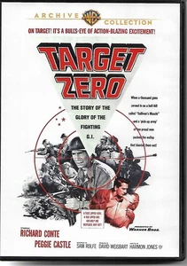 Target Zero - DVD - Richard Conte - Peggie Castle - Warner Archive Collection - Picture 1 of 2