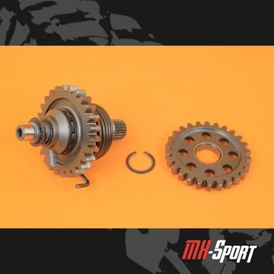 02-07 2003 KX250 KX 250 OEM Mecanismo de arranque Eje de arranque Eje de arranque Engranaje de husillo Foto 1 de 4