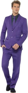 Smiffys Purple Suit, M - Size 38"-40" - Picture 1 of 3