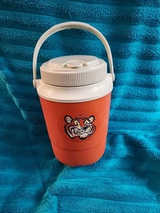 Vintage Esso Exxon Tiger Orange 1/2 Gallon Gott 1502 Cooler Jug Gas Station - Picture 1 of 6