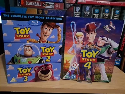 Toy Story 1-4, Blu-ray   Complete Collection UK. - Image 1 of 2