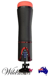 NEW Wild Secrets Instinct 11 inch Vibrating & Sucking Deluxe Masturbator - Picture 1 of 7
