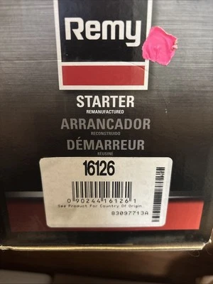 Remy 16126 For Select 08-15 Acura Honda Models ( No Core Charge) - Image 1 of 3