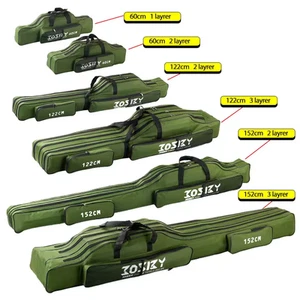 PROXPE Foldable Fishing Rod Bag Oxford Multi-Purpose Gear Case 60–180CM - Picture 1 of 15