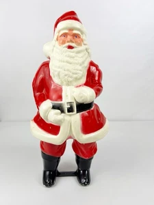 Vintage Hard Plastic Santa Claus Blow Mold 17" No Light Christmas Union Products - Picture 1 of 11