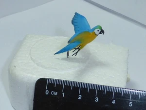 1 X Accesorio miniatura para casa de muñecas Loro hecho a mano escala 1:12 - Imagen 1 de 2