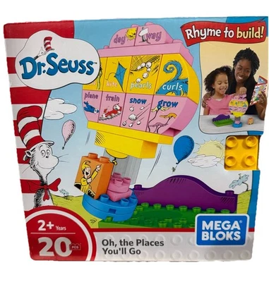 Dr. Seuss Mega Bloks Blocks Oh, The Places You’ll Go! Building Set Rotates New - Image 1 of 4