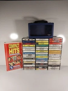 Bulk Lot Vintage Cassettes Albums Compilations Rock Pop Collection - Picture 1 of 11