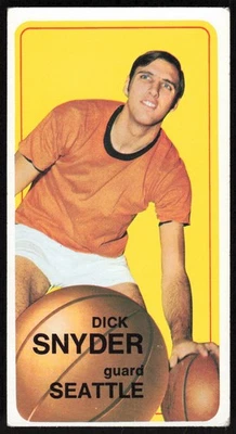 1970-71 Topps #64 Dick Snyder (corner dings) - $1 SHIPPING (JB) - Image 1 of 2