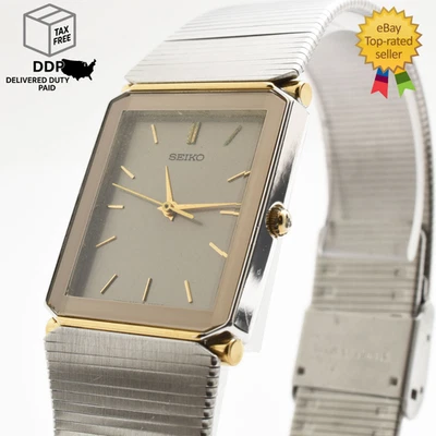 Reloj Hombre Cuarzo Vintage [Exc+5] SEIKO SESSION 5P31-5A80 De JAPÓN 19,0 cm Foto 1 de 4