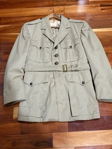 WWII-Korean War Marine Corps Custom Tailored USMC Tan Officer's Uniform - Picture 1 of 21