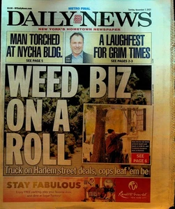 New York Daily News November 7 2021 Colin Quinn Daniel Jones New York Giants - Picture 1 of 3