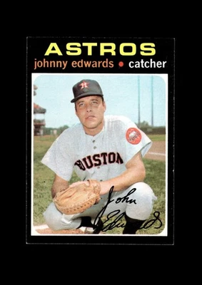 1971 年 Topps Set-Break # 44 Johnny Edwards 无底价 *GMCARDS* — 第 1/2 张图片