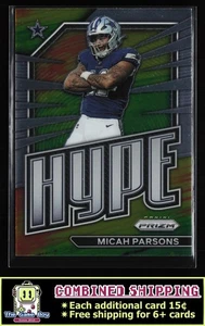 2022 Panini Prizm Hype #H-15 Micah Parsons Dallas Cowboys - Picture 1 of 2